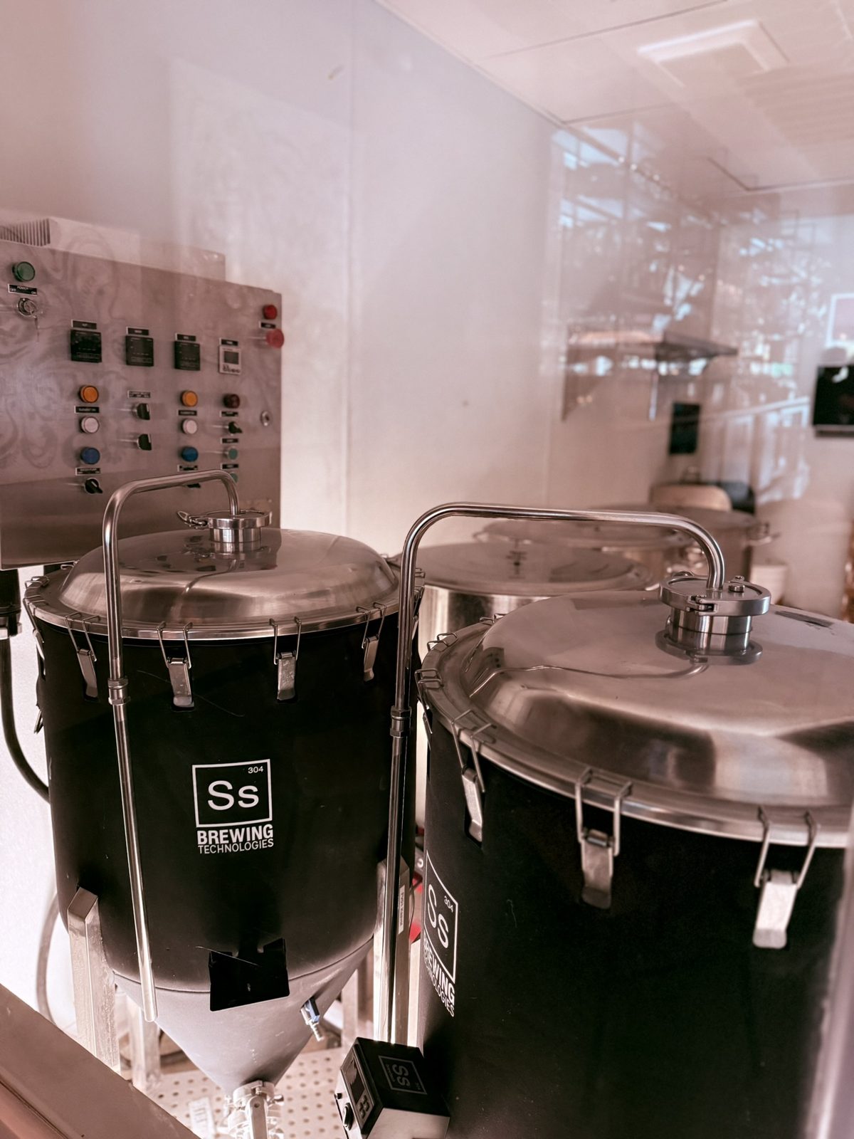 Brewing equipment at Olde Town Social